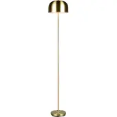REALITY IMPORT REALITY JEFF - Vloerlamp - Messing mat - incl. 1x SMD 2,5 W - 4-stappen TOUCH - USB-aansluiting - Oplaadbaar - Snoerloos