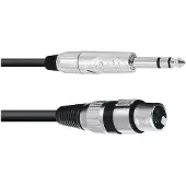 Omnitronic Adapterkabel 2,0 m XLR(F)/6,3mm Klinke