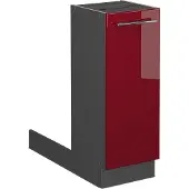Vicco Fame-Line Keukeneiland – 30 cm zonder werkblad Bordeauxrode hoogglans