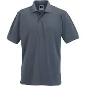 Russell athletic Russell Heren Polycotton Pique Slijtvast Poloshirt (Hemelsblauw)