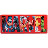 Paladone Marvel Avengers Logo Lamp – Officieel Gelicentieerde Disney Merchandise, 2 Lichtstanden, Decoratief Displaybord voor Marvel-fans, Werkt op USB of Batterijen –