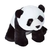 Sonstige Verlage knuffel panda junior 30 cm pluche zwart/wit