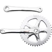 Overig Crankset spieloos 44t aluminium 332 zilver 170mm - ZILVER