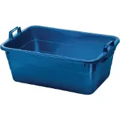 Lockweiler Kuip | L800xB535xH300mm | inhoud 85 l | PE blauw | 1 stuk - 103958026 - 103958026