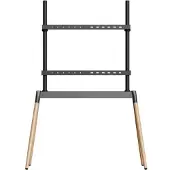 Gembird TV vloerstandaard, 55'' - 86'', zwart/hout