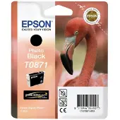 Epson T0871 (C13T08714010) Inktcartridge Foto-zwart