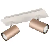 TRIO Ttrio 802400265 Spot Marley Koffie/metaal - excl. 2 x GU10