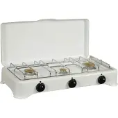 Kitchen Chef 5327C Tafelblad Gaskookplaat Wit kookplaat