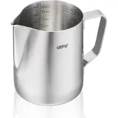 GEFU BARISTA Melkkan - 600 ml - RVS Opschuimkan voor Latte Art