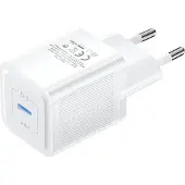 Vention USB-C Gan Charger 20W EU-plug White