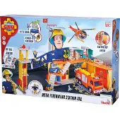 Simba Brandweerman Sam Brandweerkazerne XXL speelgoedset met licht en geluid.