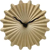 Nextime Sunny wandklok | metaal | goud | 40 cm