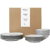 Broste Copenhagen Nordic Sand serviesset 12-delig