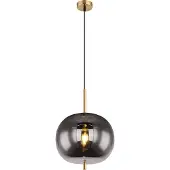 Globo Gouden hanglamp Blacky I enkel Ø 30cm