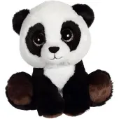 GIPSY TOYS Kleurvolle Fluffy Panda Beer Knuffel