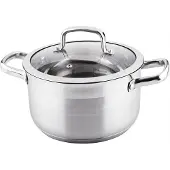 Lamart Puodas 22cm 4,6l , ner.pl., "Prestige"., Pan + steelpan, Zilver