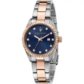 Maserati Analoog horloge zilver