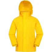 Mountain Warehouse Pakka II Waterdichte Jas voor Kinderen/Kinderen (Geel)