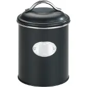 Wenko Opbergpot Nero 1 Liter Staal Zwart
