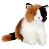 GIPSY TOYS Fluffy Tricolor Gipsy Kat Plush Toy