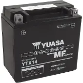 Yuasa onderhoudsvrije batterij fabriek geactiveerd - YTX14 FA Onderhoudsvrije accu