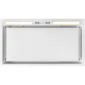 NOVY Canopy Crystal White Glass 26050