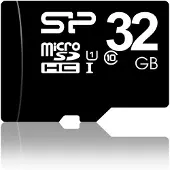 Silicon Power SP032GBSTH010V10SP memory card 32 GB MicroSDHC UHS-I Class 10