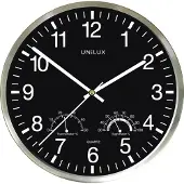 Unilux Wetty klok grijs
