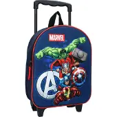 Marvel Great Escapes Trolley Rugzak 3D - Blauw