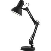 Globo Nostalgische bureaulamp Famous zwart