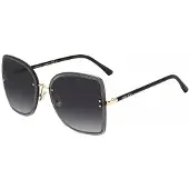 Jimmy Choo Leti 2M2 9O zwarte zonnebril