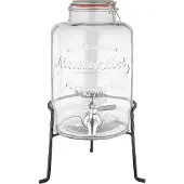 Olympia Glazen waterdispenser met standaard | 8,5 liter