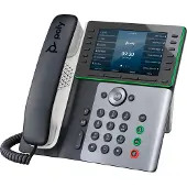 Poly Edge E550 - VoIP-telefoon met nummerweergave en doorverbindfunctie