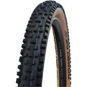 Schwalbe Vouwband Nobby Nic - Performance - MTB - 29 inch - Addix 29x2.40 - ETRTO 62-622 - E-50 vouwband - Zwart/Bruin