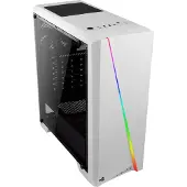 Aerocool ACCM-PV10012.21, witte Midi-behuizing Cylon, geschikt voor MicroATX/ATX/MiniITX moederborden. (Onbekende specificaties)