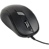 Gembird MUS-6B-01 mouse Ambidextrous USB Type-A Optical 1600 DPI