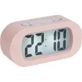 Karlsson Gummy Wekker | 14x7x5cm | Soft roze