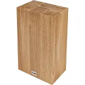 Kai messenblok Cube beuken, niet uitgerust blok voor 5 messen, beukenhout, 15,5 x 10 x 25 cm, DM-0819