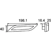 Hella 2BA 013 332-051 Knipperlichtautomaat / Pinkdoos