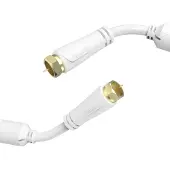 Hama SAT-aansluitkabel F-connector - F-connector Verguld 1,5 M 100 DB