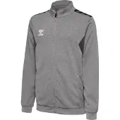 Hummel Sportief sweatvest stone grey / wit