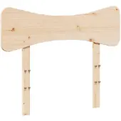 vidaXL Hoofdbord 90 cm massief grenenhout