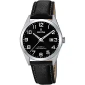 Festina Analoog horloge 'ACERO CLASICO' zwart