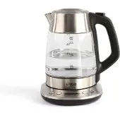 Livoo DOD165, losse waterkoker, 1700 ml, meerkleurig, glas, roestvrij staal, AC, 2200 W