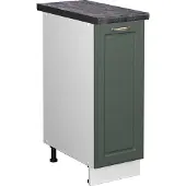Vicco Fame-Line Apotheekkast – 30 cm, WB Antraciet Groen-Goud Landhuis