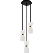 ITALUX MONZA PND-57602-3-BK+BRO hanglamp