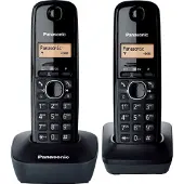 Panasonic DECT KXTG1612BLH Duo Black