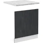 Vicco R-Line Frontpaneel – 60 cm WB Marmer Zwart beton