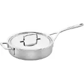 Demeyere 5-Plus Outdoorpan met deksel roestvrij staal Ø24 cm