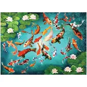 Eurographics Kleurrijke Koikarpers Puzzel (1000 stukjes)